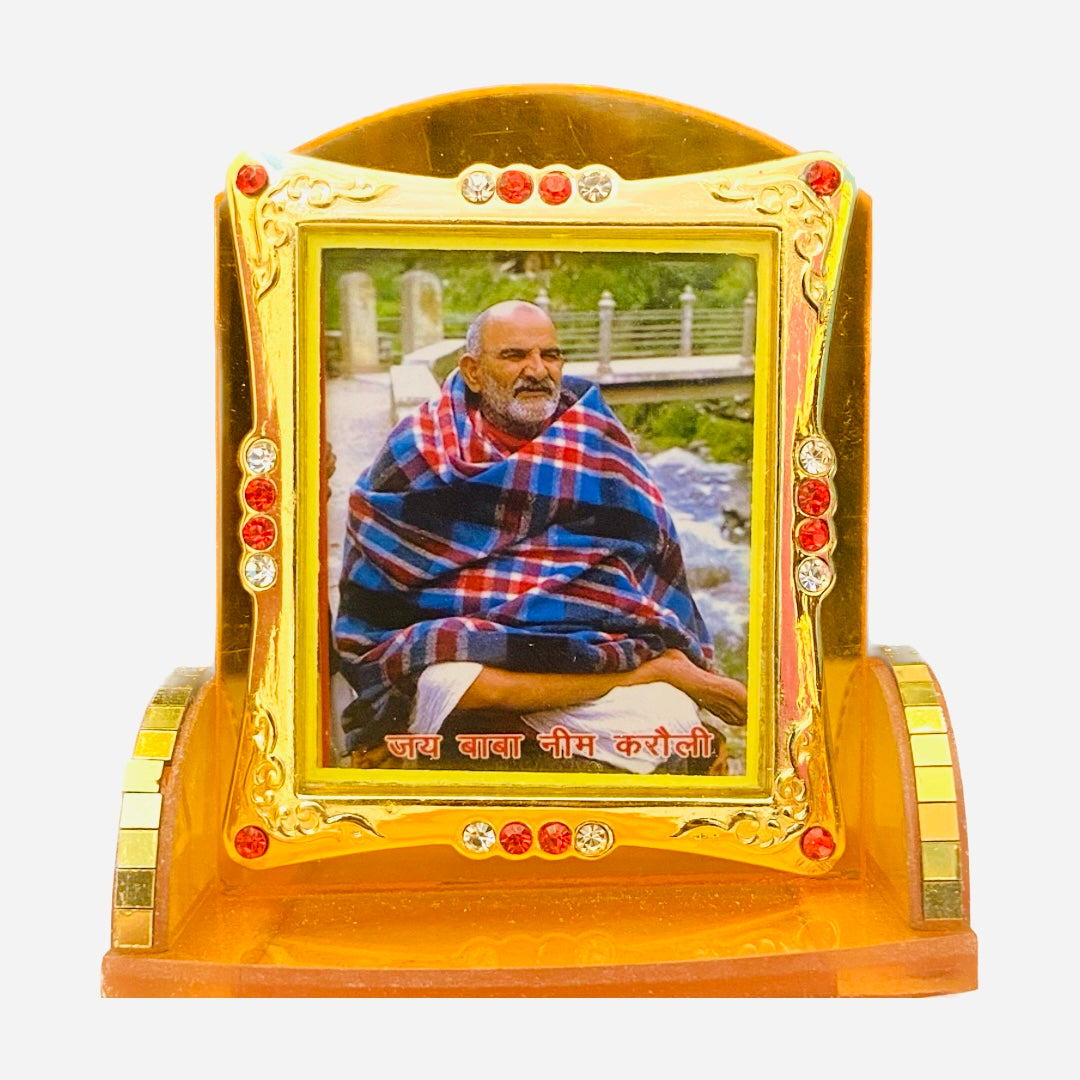 Neem karoli baba acrylic photo