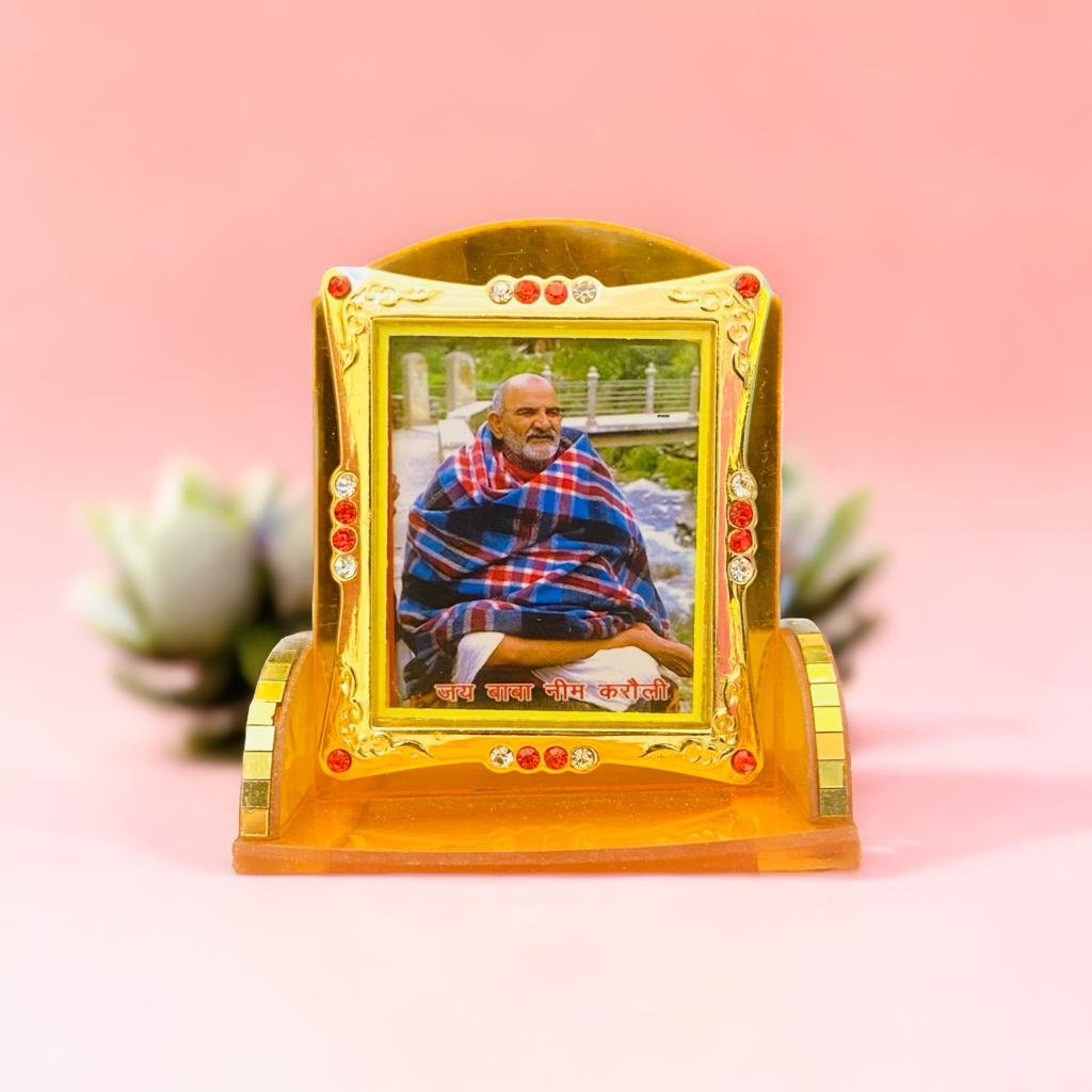 Neem karoli baba acrylic photo